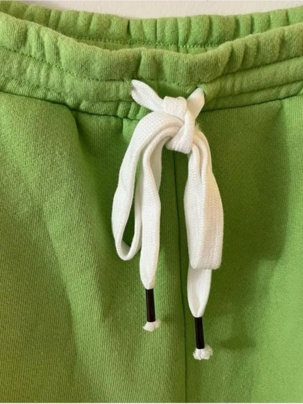 Casual Women's Green Drawstring Shorts